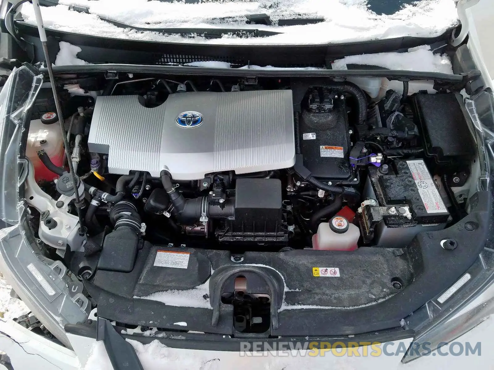7 Photograph of a damaged car JTDL9RFU3K3012095 TOYOTA PRIUS 2019