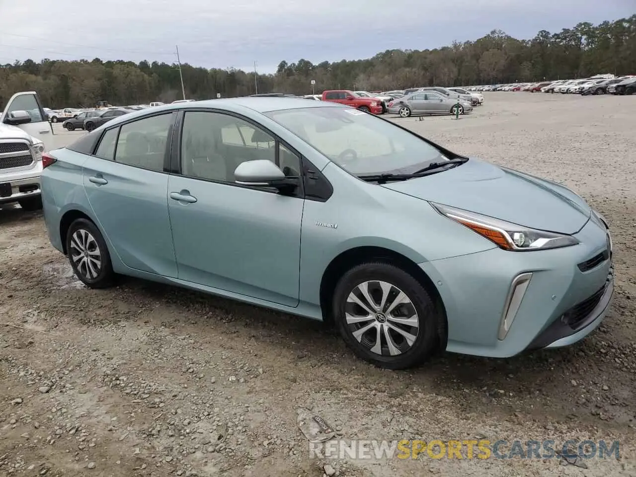 4 Фотография поврежденного автомобиля JTDL9RFU4K3008685 TOYOTA PRIUS 2019