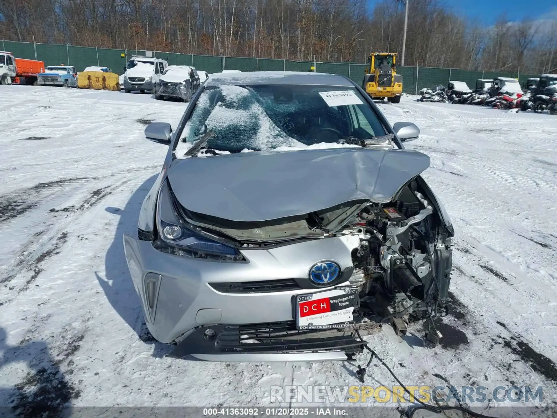 12 Фотография поврежденного автомобиля JTDL9RFU5K3013037 TOYOTA PRIUS 2019