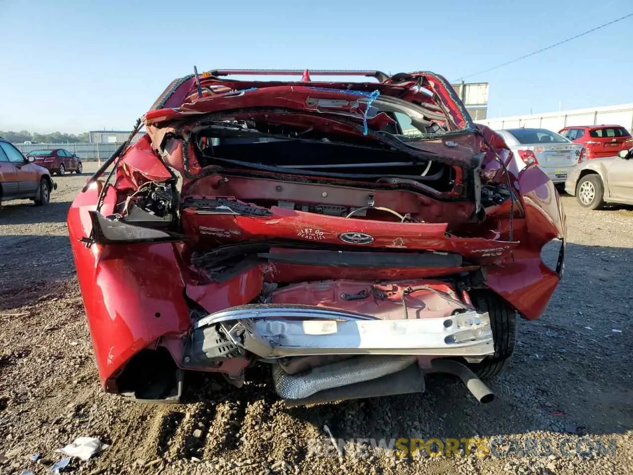 6 Фотография поврежденного автомобиля JTDL9RFU6K3003892 TOYOTA PRIUS 2019
