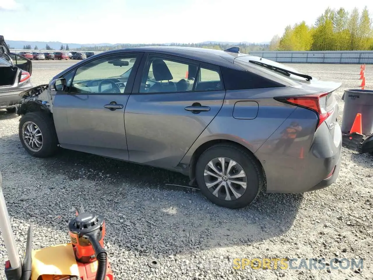 2 Фотография поврежденного автомобиля JTDL9RFU6K3005433 TOYOTA PRIUS 2019