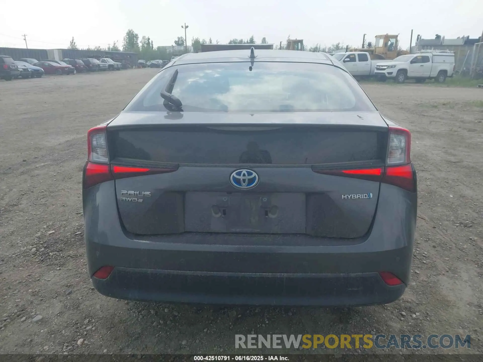 16 Фотография поврежденного автомобиля JTDL9RFU6K3010339 TOYOTA PRIUS 2019