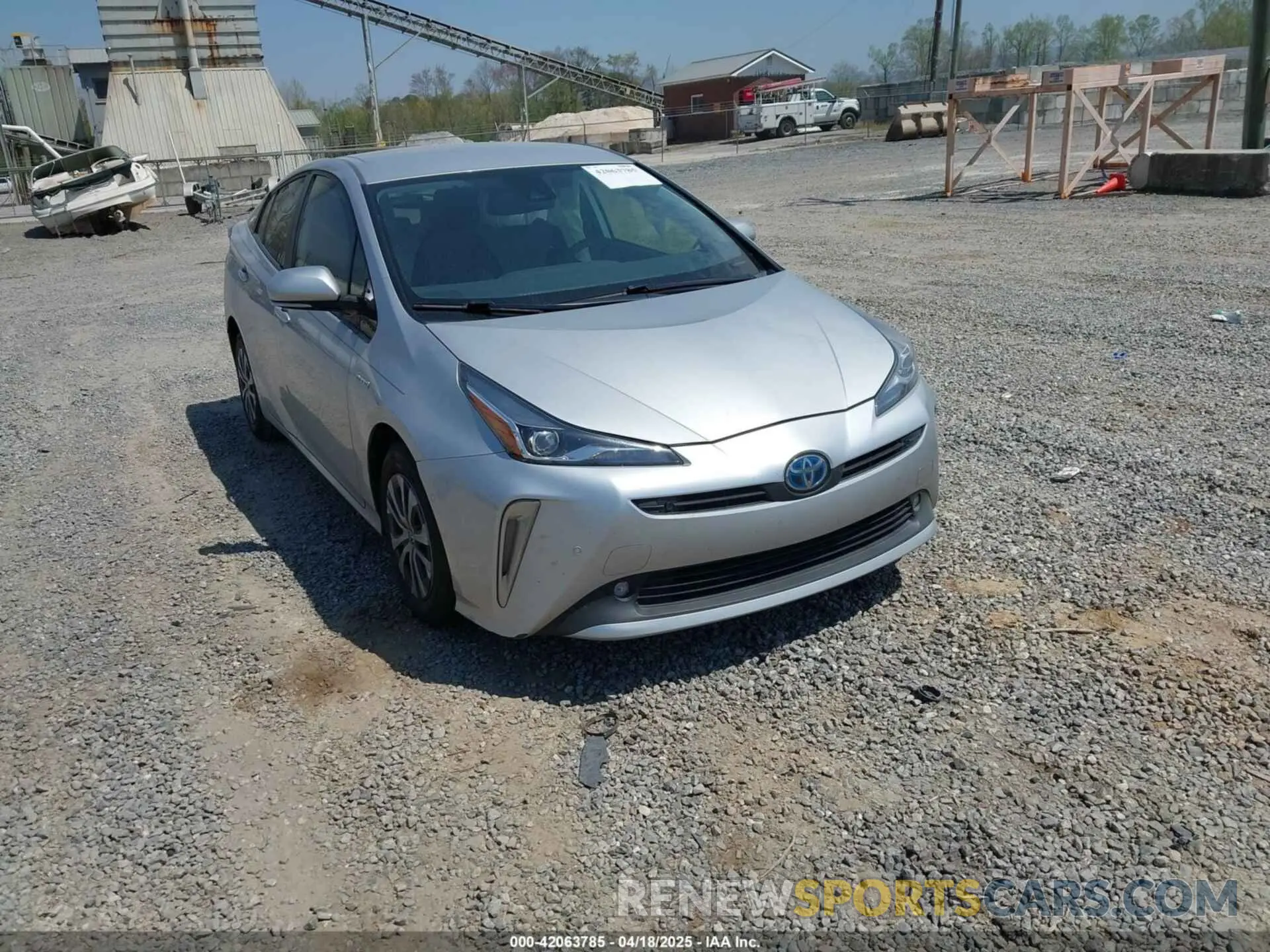 1 Фотография поврежденного автомобиля JTDL9RFU7K3005280 TOYOTA PRIUS 2019