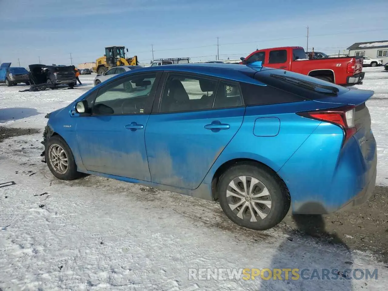 2 Photograph of a damaged car JTDL9RFU8K3007099 TOYOTA PRIUS 2019