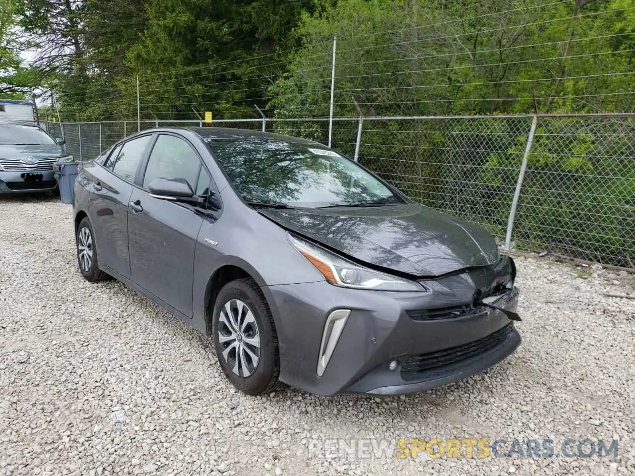 1 Фотография поврежденного автомобиля JTDL9RFU9K3008925 TOYOTA PRIUS 2019