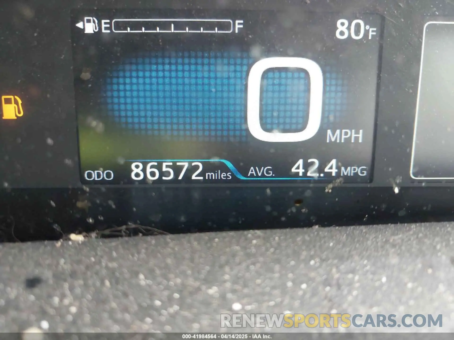 7 Photograph of a damaged car JTDL9RFUXK3001269 TOYOTA PRIUS 2019