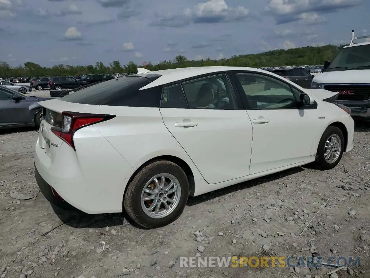 3 Photograph of a damaged car JTDL9RFUXK3004950 TOYOTA PRIUS 2019