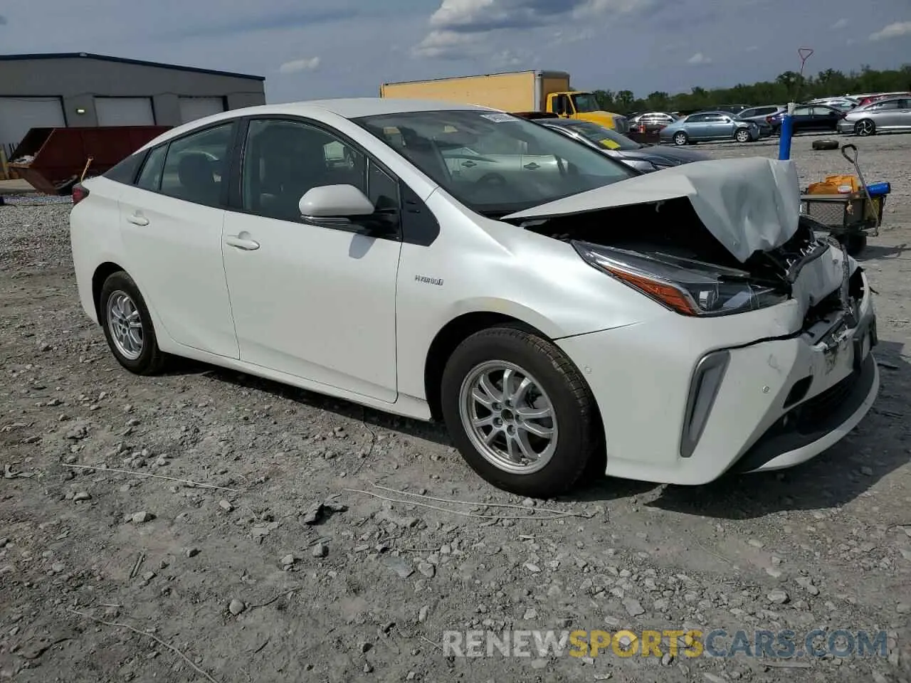 4 Photograph of a damaged car JTDL9RFUXK3004950 TOYOTA PRIUS 2019