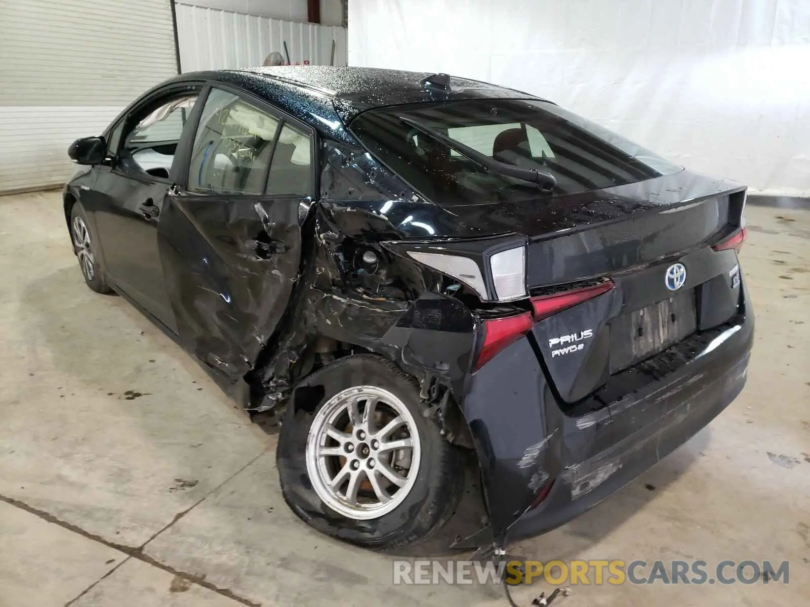 3 Photograph of a damaged car JTDL9RFUXK3007900 TOYOTA PRIUS 2019