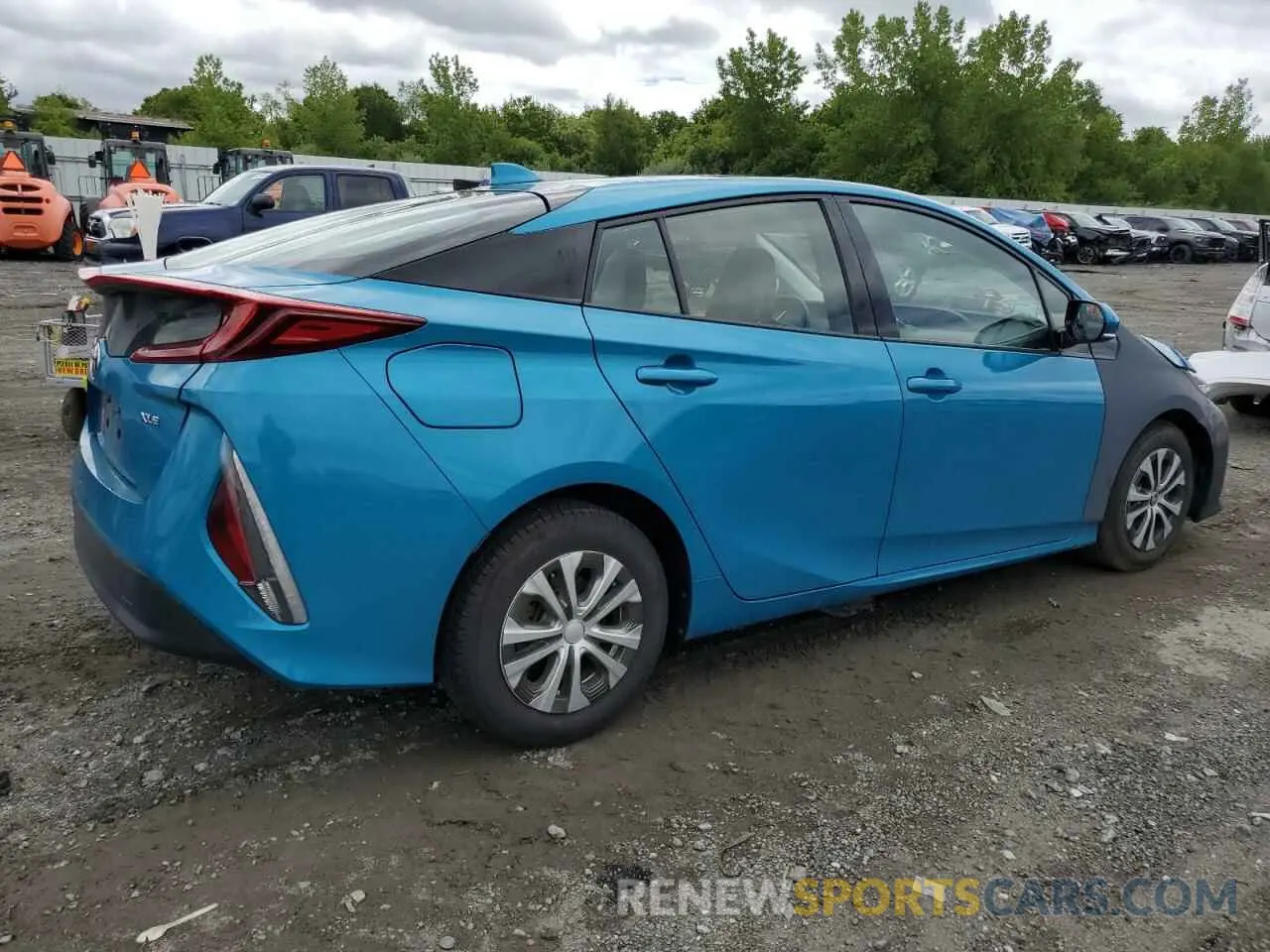 3 Photograph of a damaged car JTDKARFP0L3120902 TOYOTA PRIUS 2020