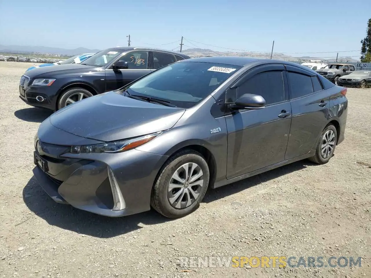 1 Photograph of a damaged car JTDKARFP0L3142737 TOYOTA PRIUS 2020