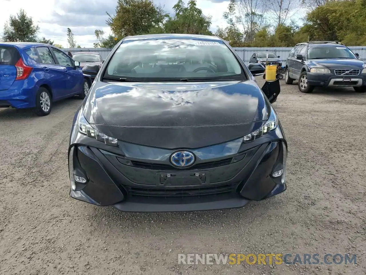 5 Фотография поврежденного автомобиля JTDKARFP1L3135408 TOYOTA PRIUS 2020