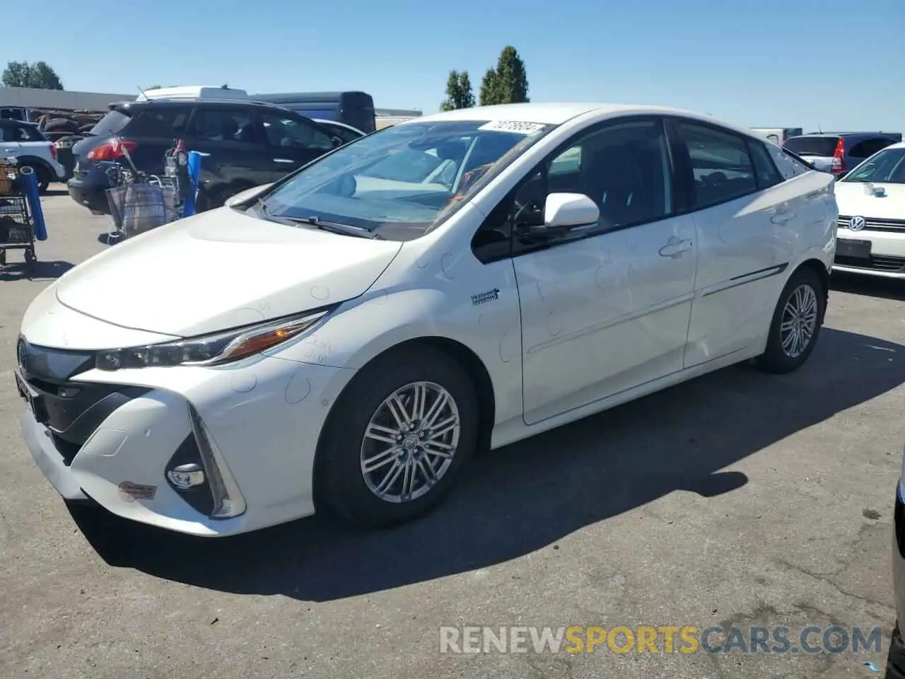 1 Photograph of a damaged car JTDKARFP1L3144139 TOYOTA PRIUS 2020
