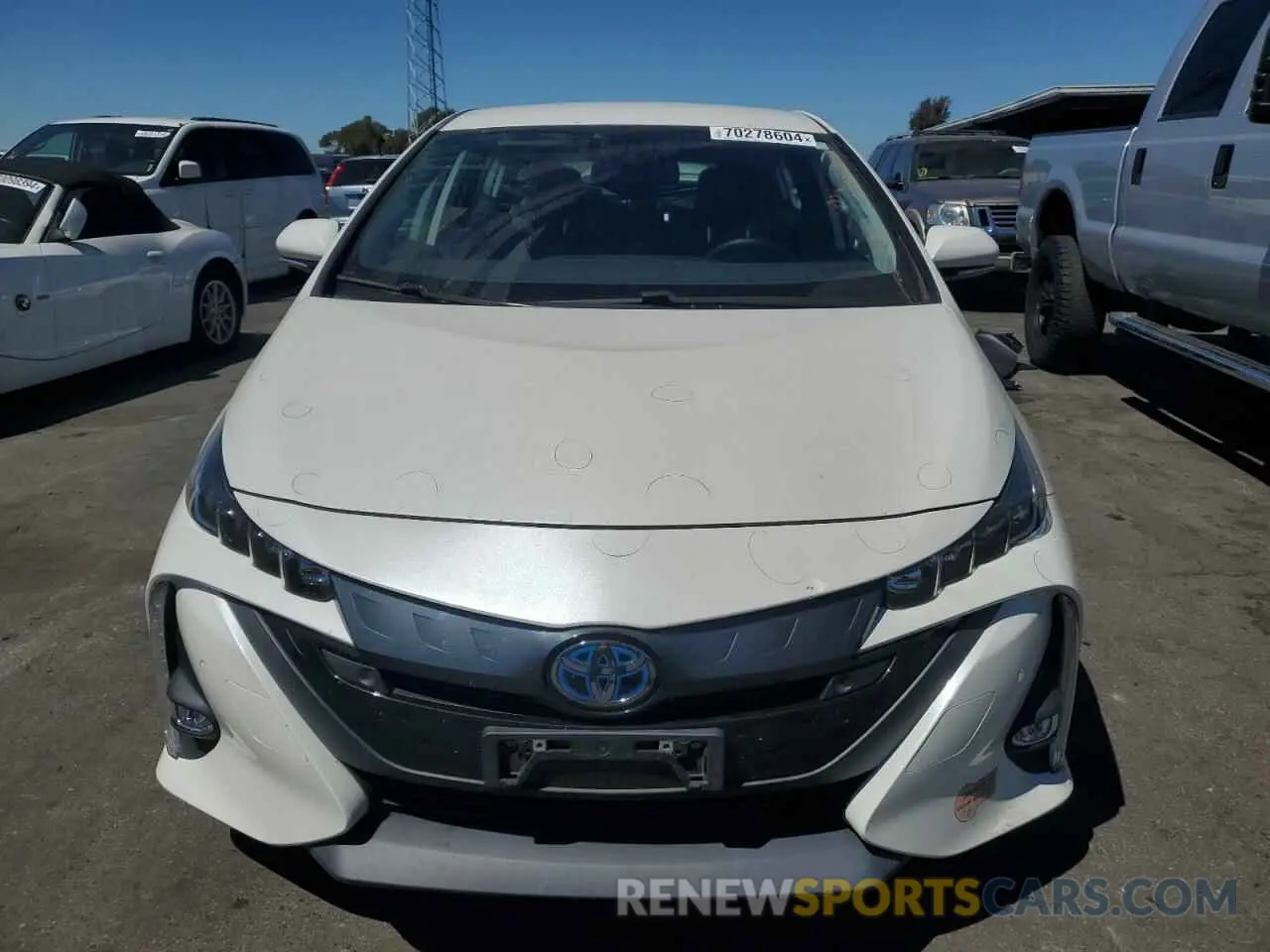 5 Photograph of a damaged car JTDKARFP1L3144139 TOYOTA PRIUS 2020