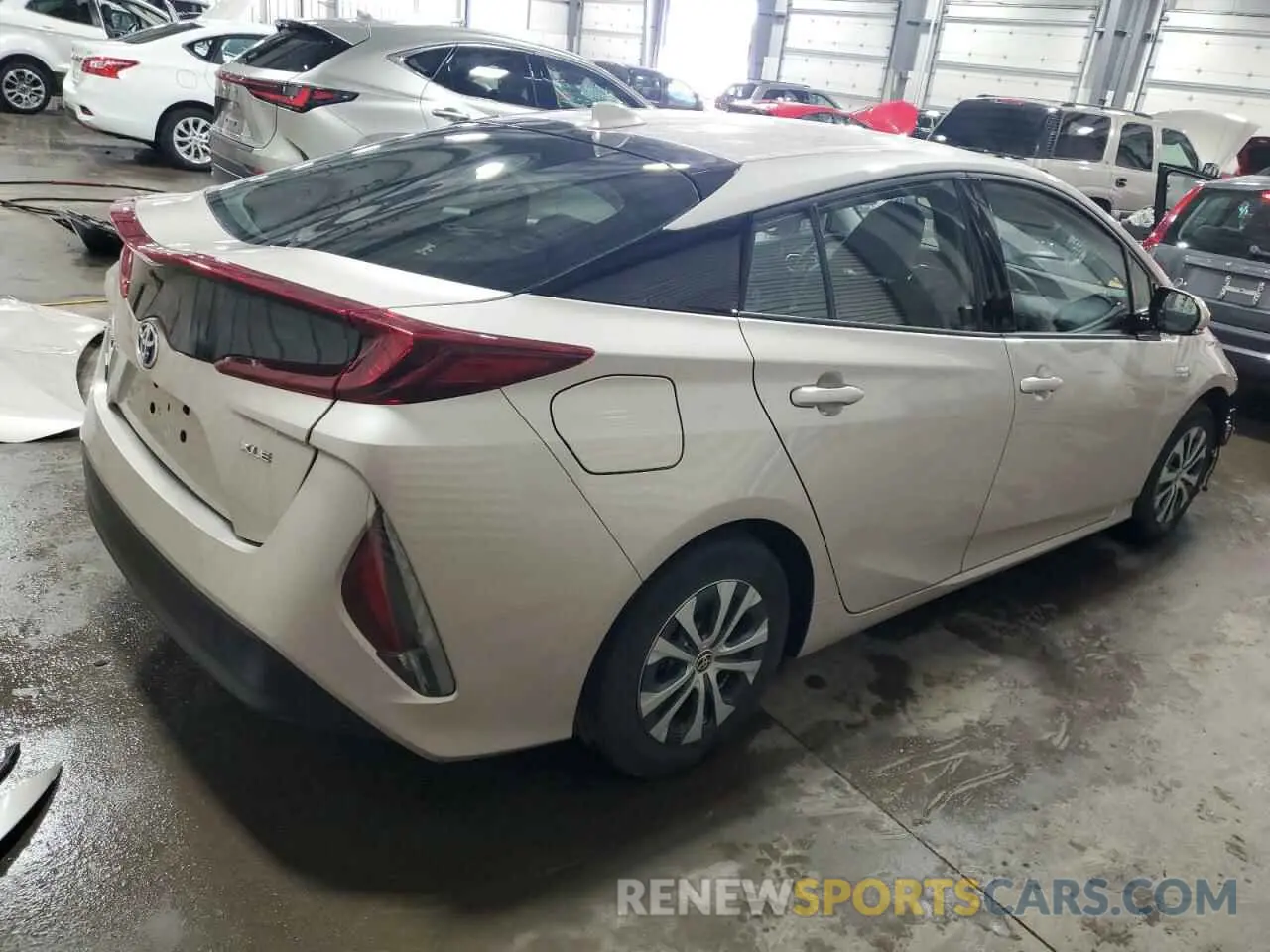 3 Photograph of a damaged car JTDKARFP2L3134042 TOYOTA PRIUS 2020