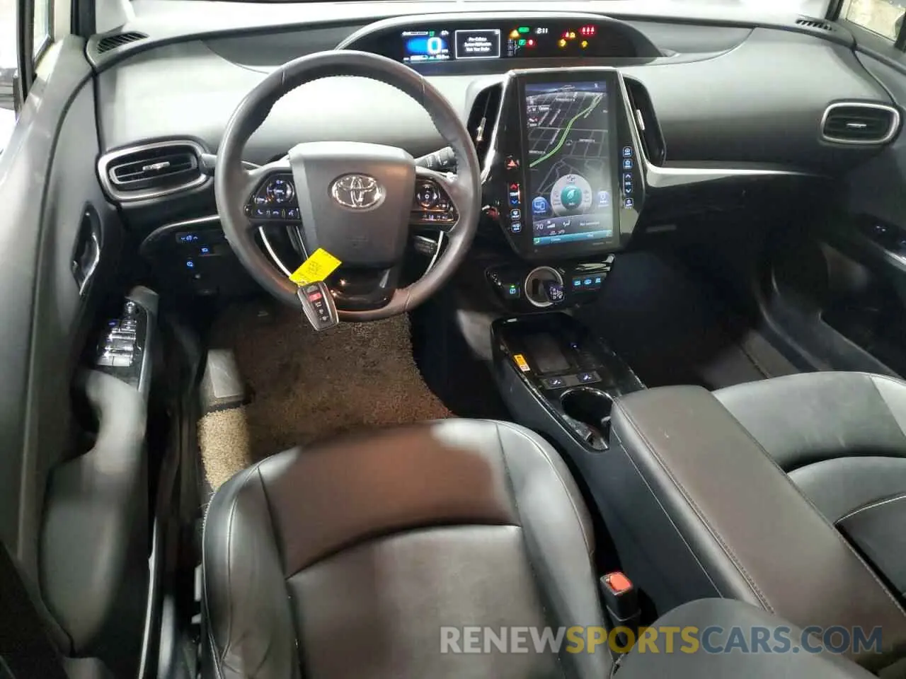 8 Photograph of a damaged car JTDKARFP2L3134042 TOYOTA PRIUS 2020