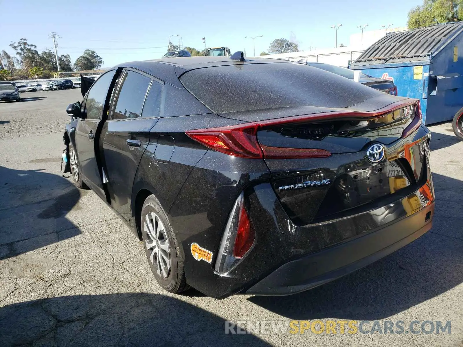 3 Photograph of a damaged car JTDKARFP2L3143517 TOYOTA PRIUS 2020