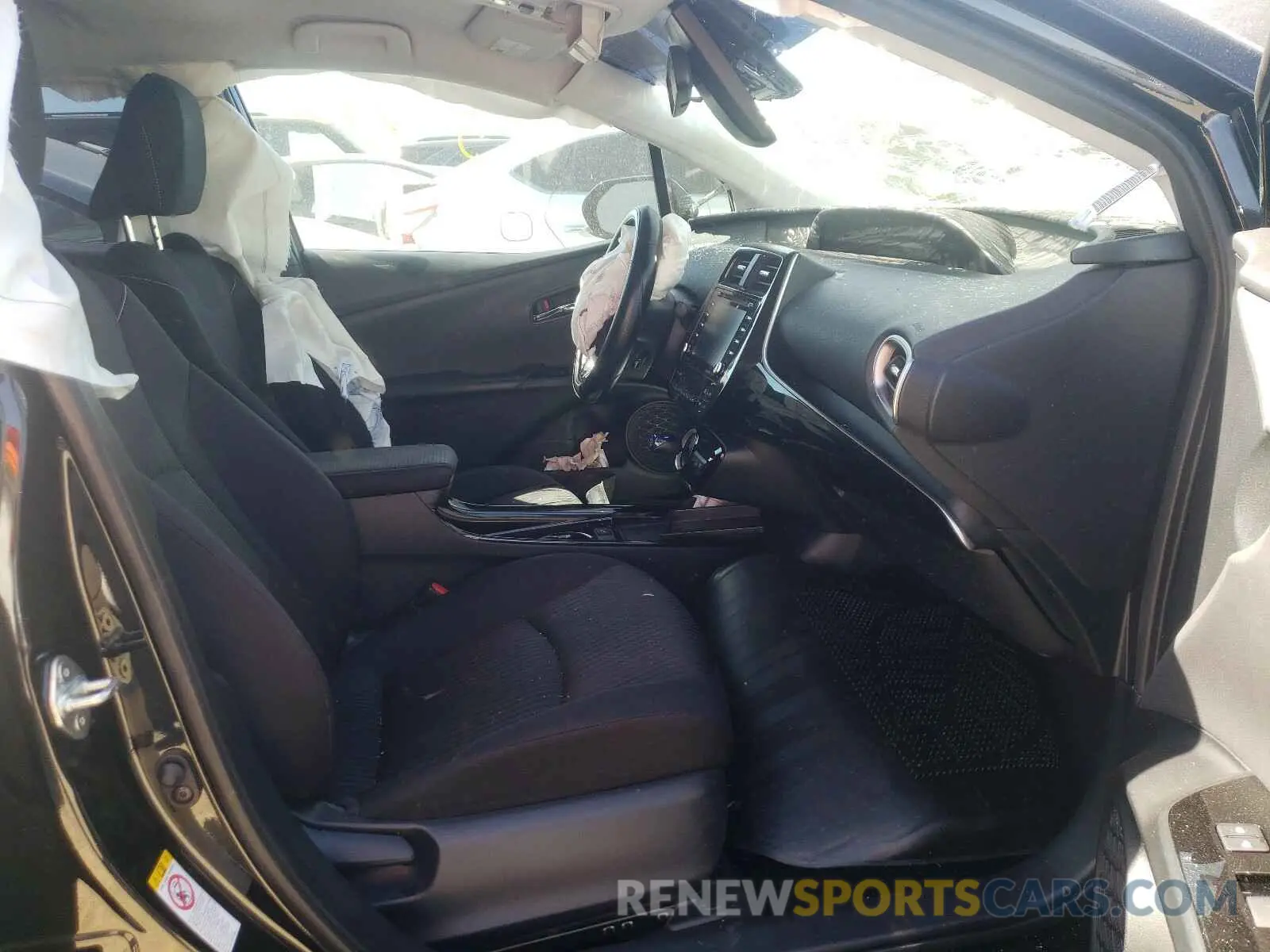 5 Photograph of a damaged car JTDKARFP2L3143517 TOYOTA PRIUS 2020