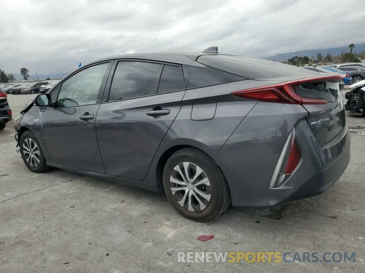 2 Photograph of a damaged car JTDKARFP2L3146286 TOYOTA PRIUS 2020