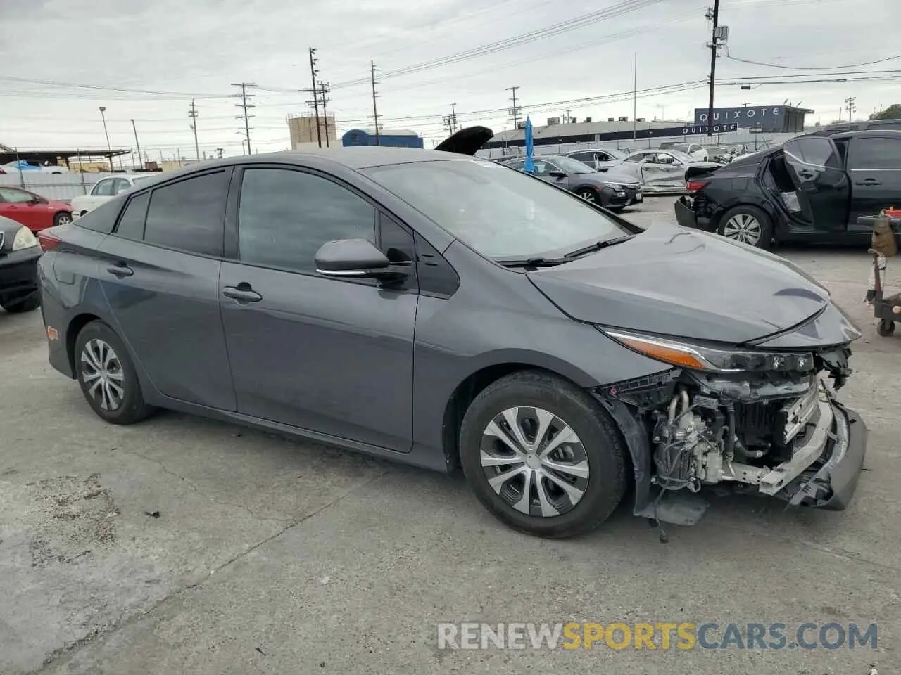 4 Photograph of a damaged car JTDKARFP2L3146286 TOYOTA PRIUS 2020
