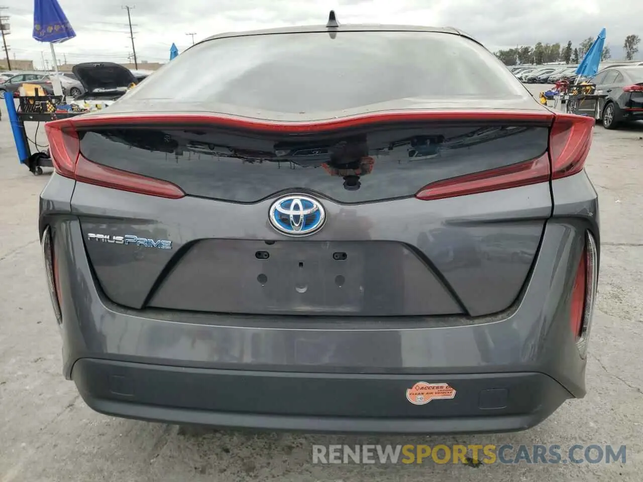 6 Photograph of a damaged car JTDKARFP2L3146286 TOYOTA PRIUS 2020