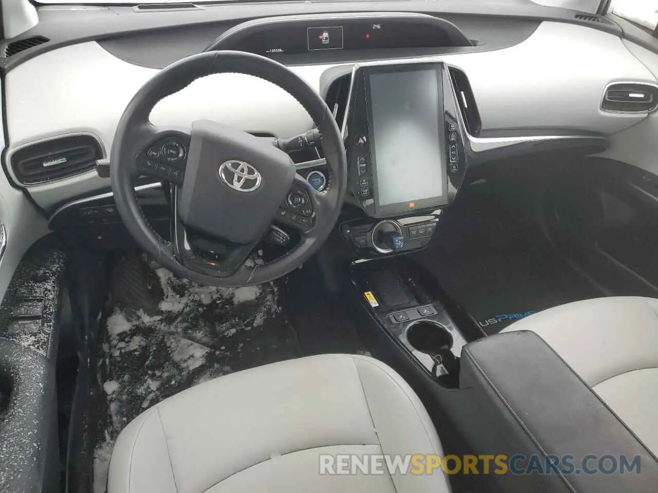 8 Фотография поврежденного автомобиля JTDKARFP2L3154114 TOYOTA PRIUS 2020