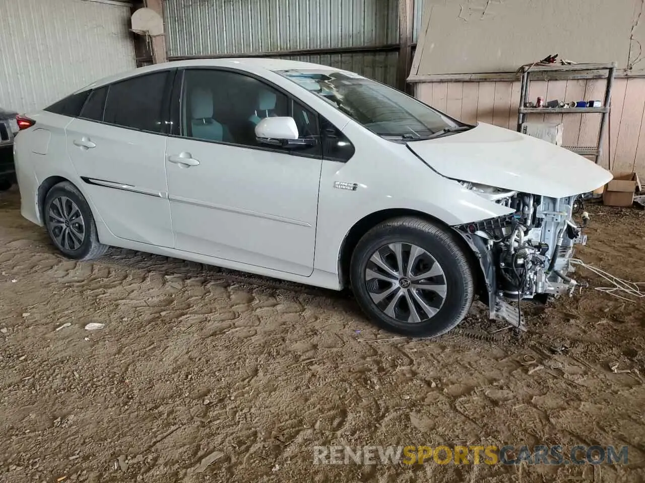 4 Photograph of a damaged car JTDKARFP2L3155120 TOYOTA PRIUS 2020