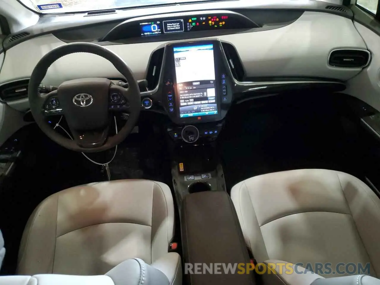 8 Photograph of a damaged car JTDKARFP2L3155120 TOYOTA PRIUS 2020