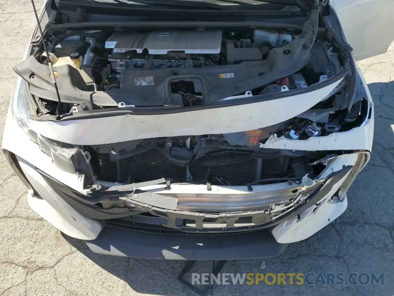 11 Photograph of a damaged car JTDKARFP2L3162861 TOYOTA PRIUS 2020