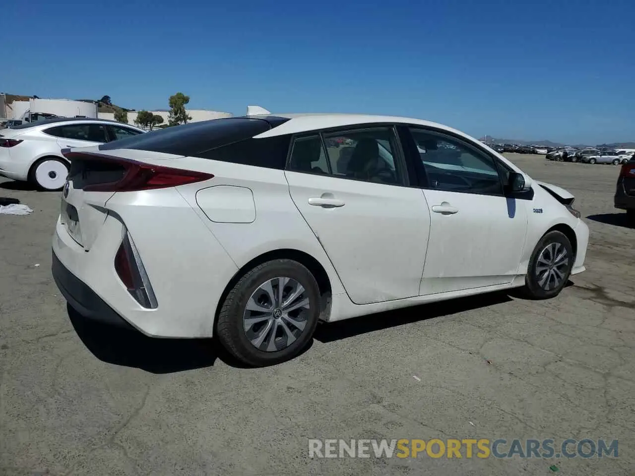 3 Photograph of a damaged car JTDKARFP2L3162861 TOYOTA PRIUS 2020