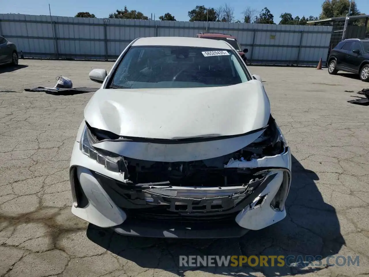 5 Photograph of a damaged car JTDKARFP2L3162861 TOYOTA PRIUS 2020