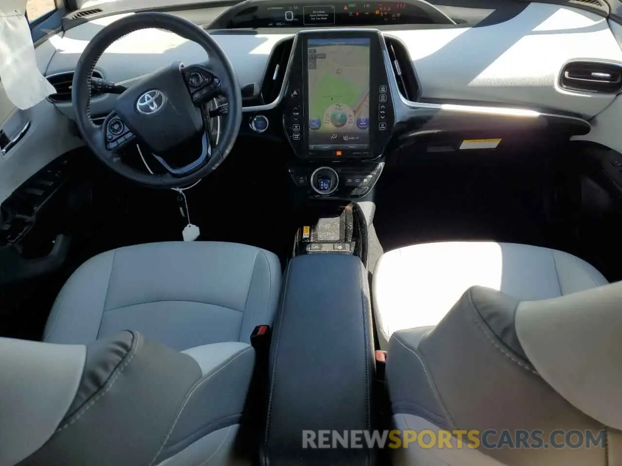 8 Photograph of a damaged car JTDKARFP3L3129111 TOYOTA PRIUS 2020