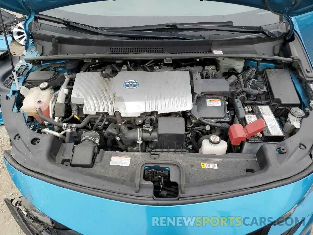 11 Photograph of a damaged car JTDKARFP3L3137757 TOYOTA PRIUS 2020