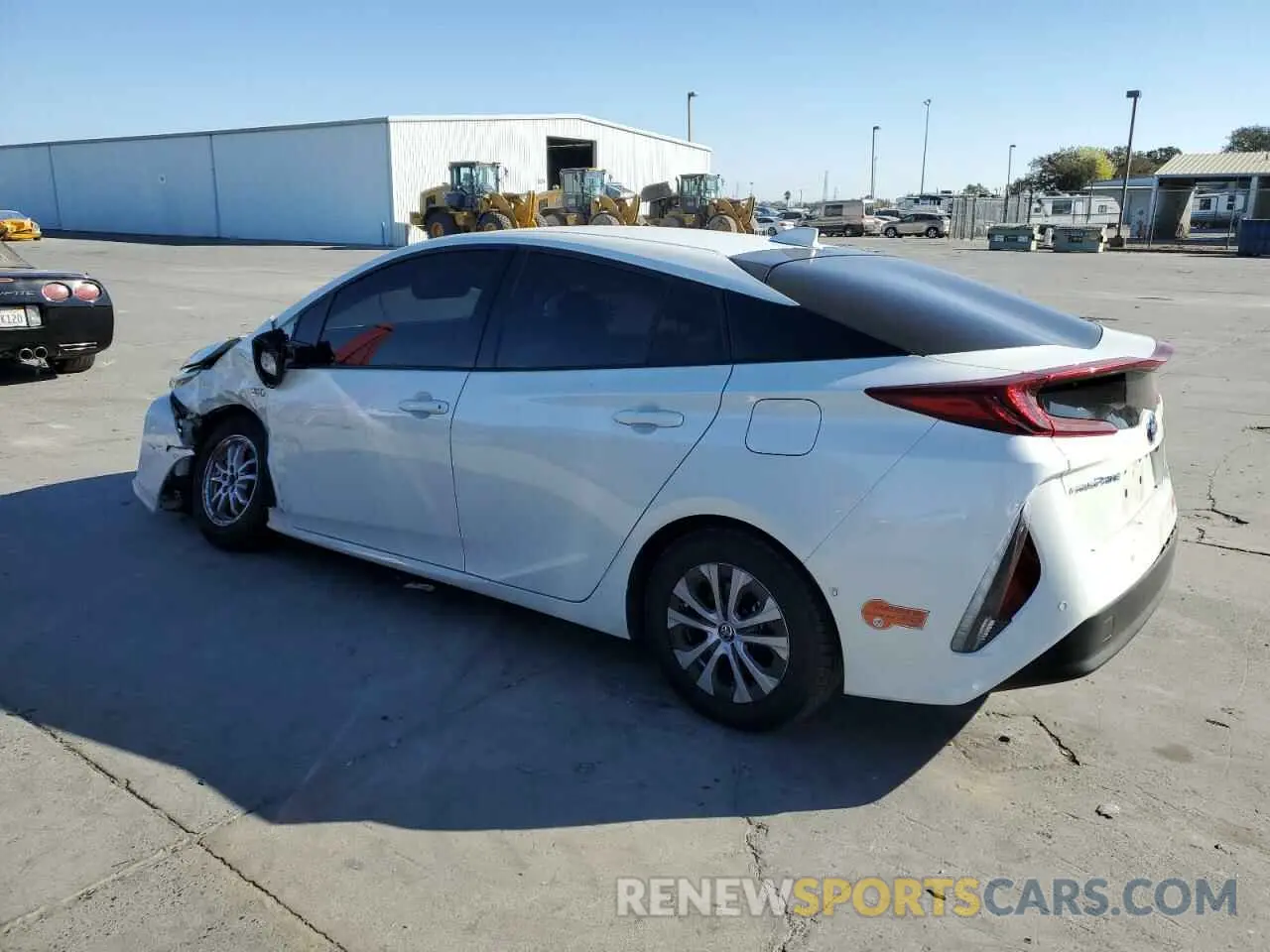 2 Photograph of a damaged car JTDKARFP3L3140500 TOYOTA PRIUS 2020