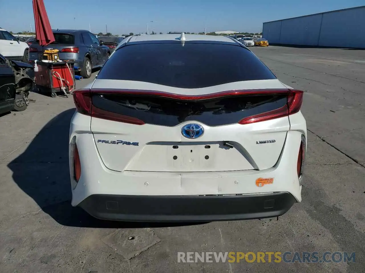 6 Photograph of a damaged car JTDKARFP3L3140500 TOYOTA PRIUS 2020