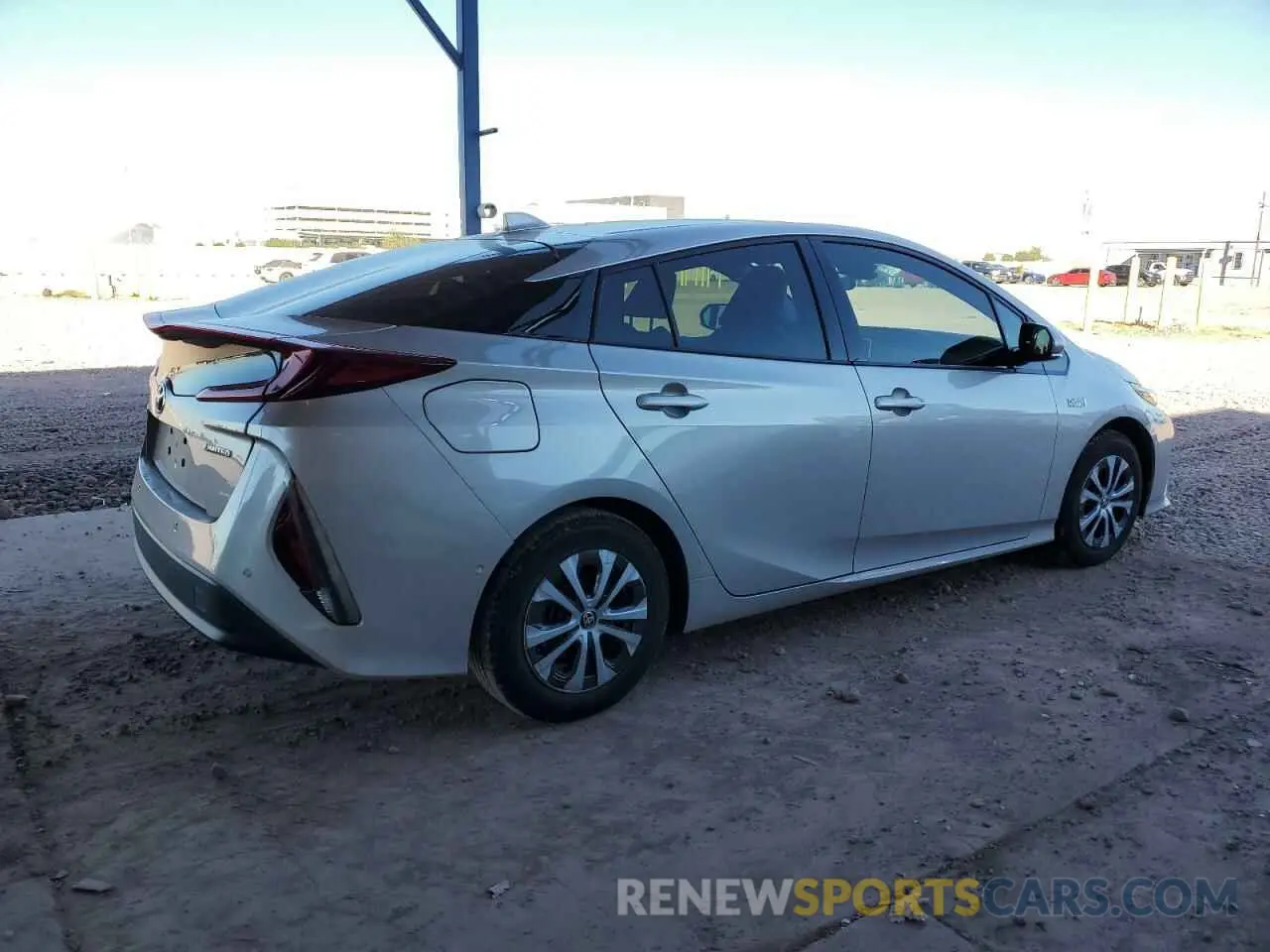 3 Photograph of a damaged car JTDKARFP4L3126735 TOYOTA PRIUS 2020