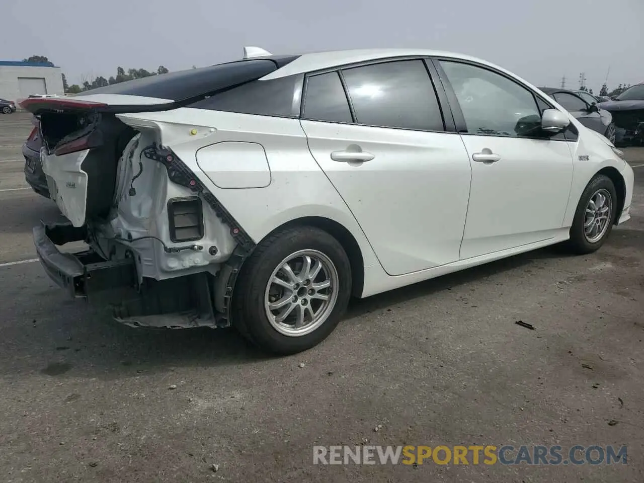 3 Photograph of a damaged car JTDKARFP4L3150579 TOYOTA PRIUS 2020