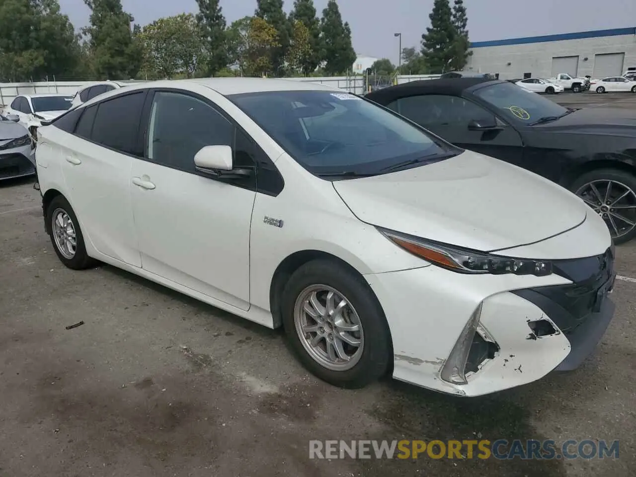 4 Photograph of a damaged car JTDKARFP4L3150579 TOYOTA PRIUS 2020
