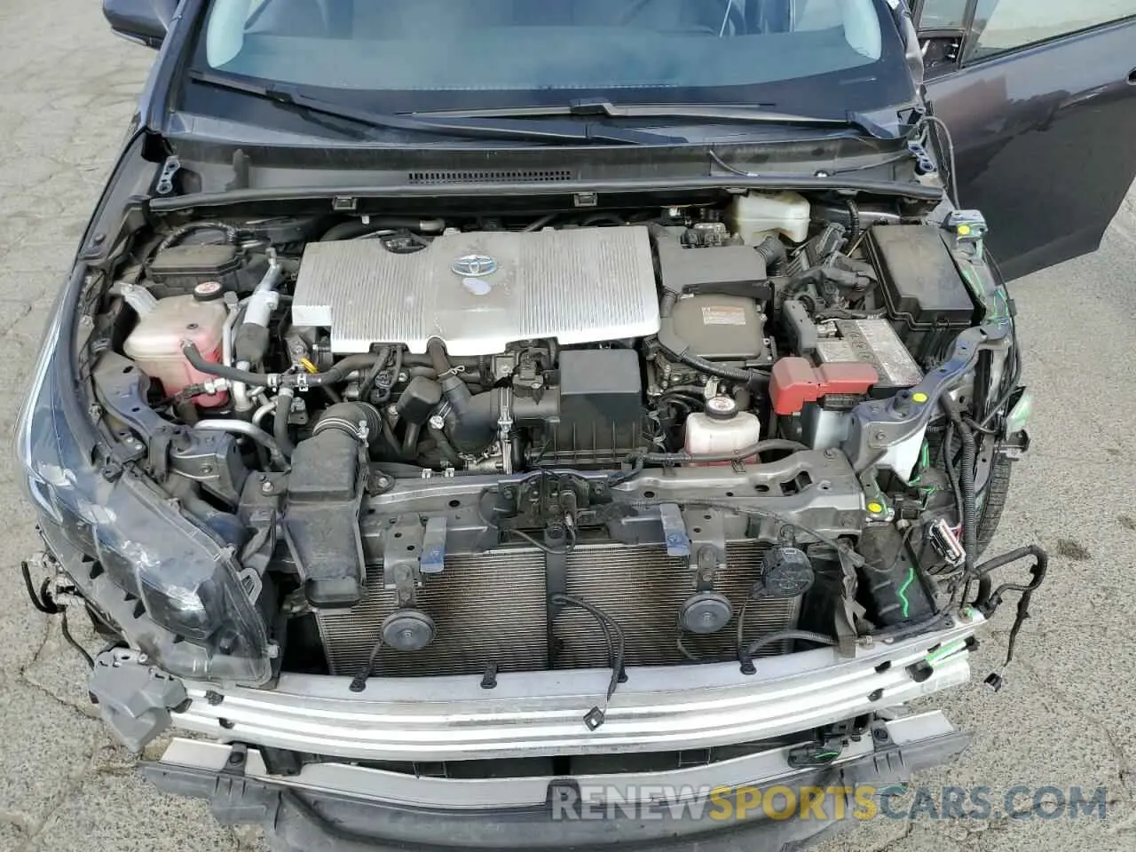 11 Фотография поврежденного автомобиля JTDKARFP4L3160836 TOYOTA PRIUS 2020
