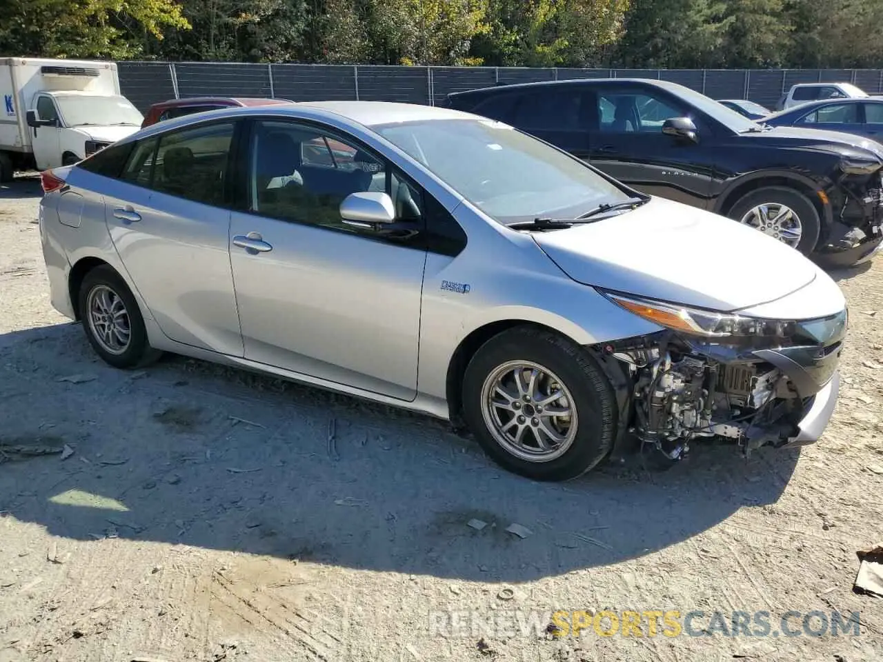 4 Photograph of a damaged car JTDKARFP5L3120779 TOYOTA PRIUS 2020