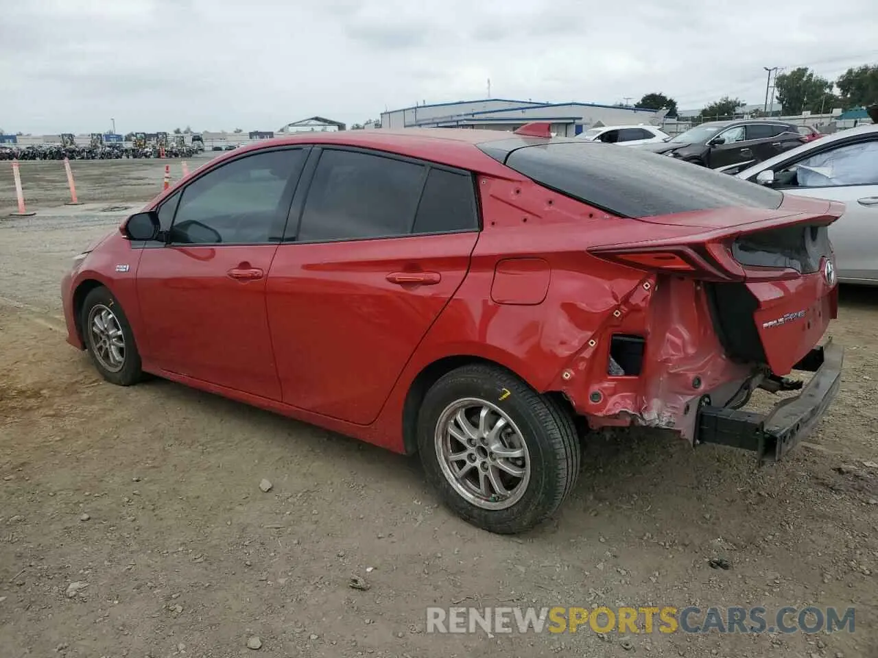 2 Photograph of a damaged car JTDKARFP5L3142491 TOYOTA PRIUS 2020