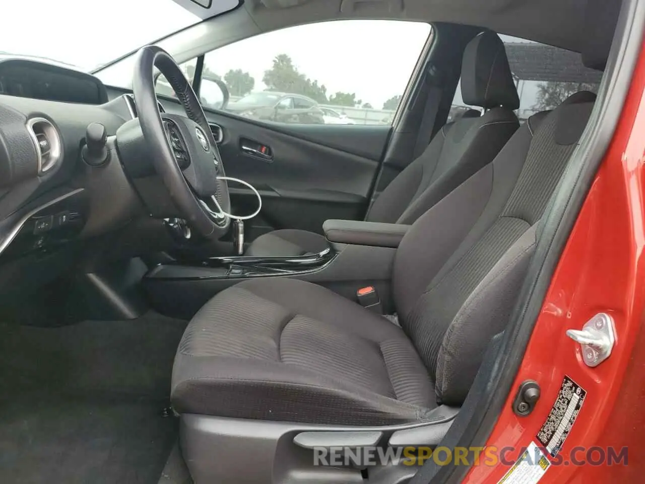 7 Photograph of a damaged car JTDKARFP5L3142491 TOYOTA PRIUS 2020