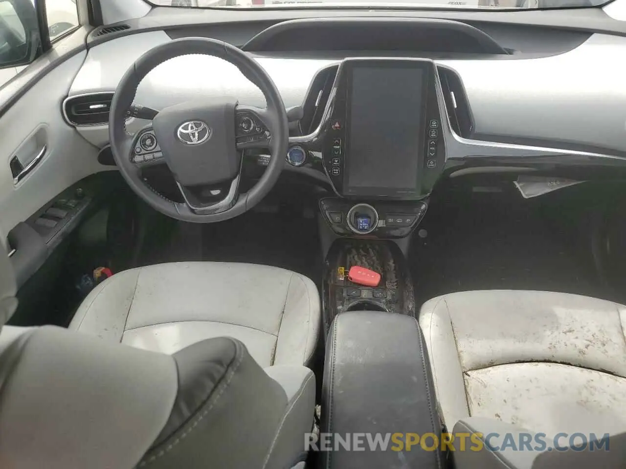 8 Фотография поврежденного автомобиля JTDKARFP5L3147304 TOYOTA PRIUS 2020