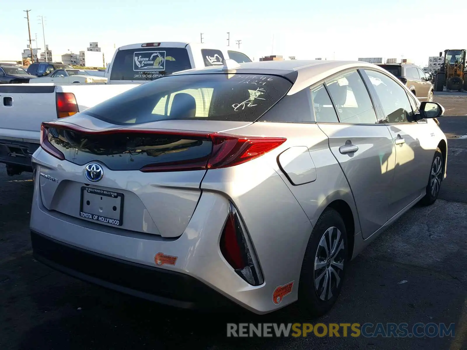 4 Photograph of a damaged car JTDKARFP5L3156763 TOYOTA PRIUS 2020