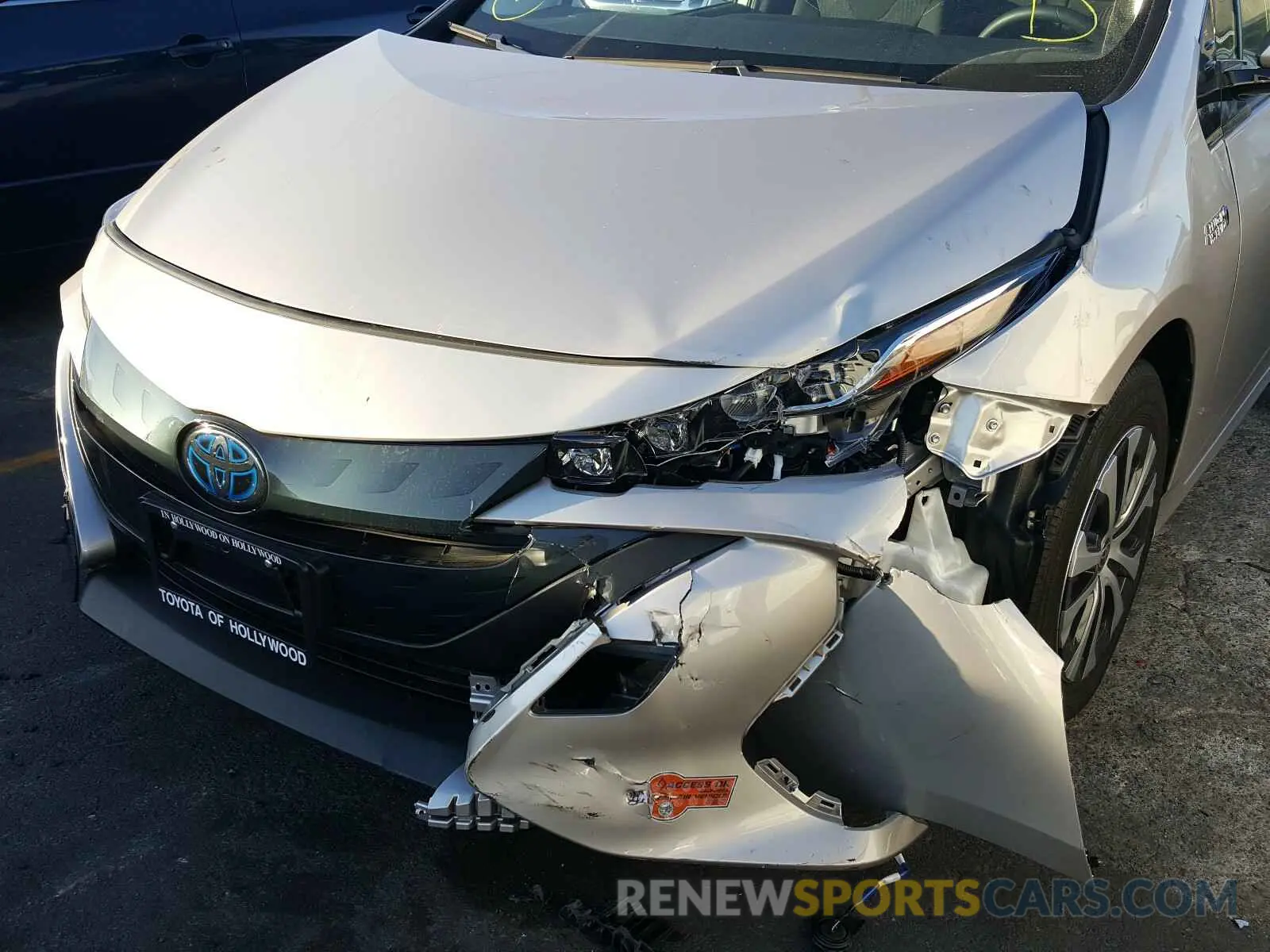 9 Photograph of a damaged car JTDKARFP5L3156763 TOYOTA PRIUS 2020
