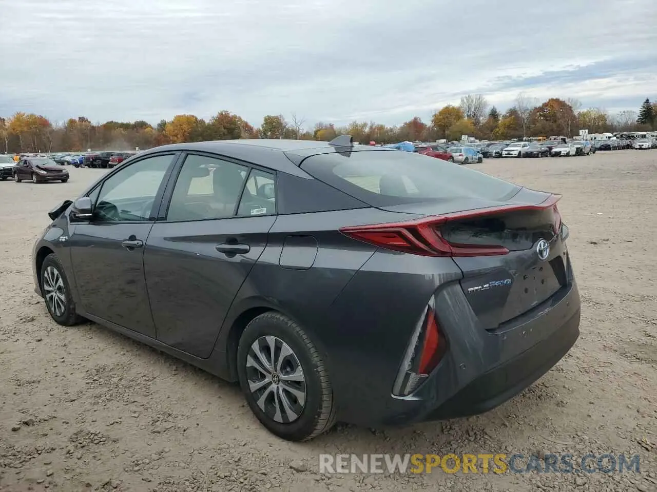 2 Photograph of a damaged car JTDKARFP6L3128423 TOYOTA PRIUS 2020