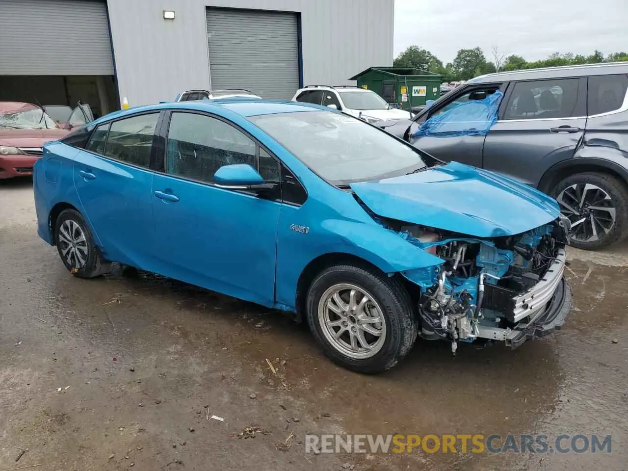 4 Photograph of a damaged car JTDKARFP6L3131418 TOYOTA PRIUS 2020