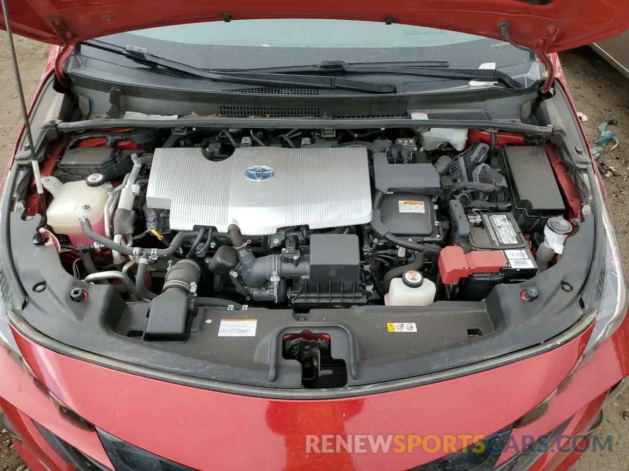 11 Photograph of a damaged car JTDKARFP6L3136196 TOYOTA PRIUS 2020
