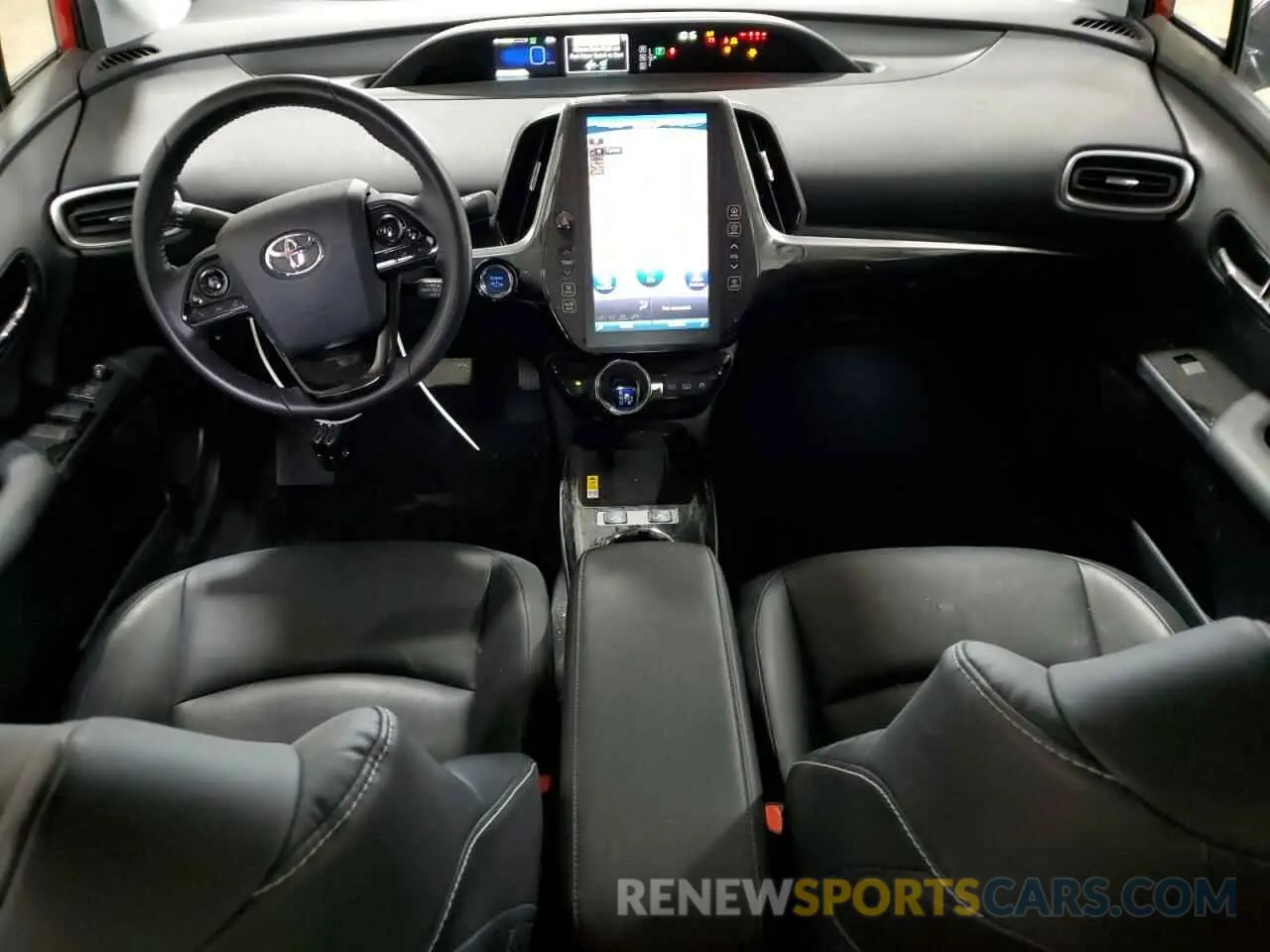 8 Photograph of a damaged car JTDKARFP6L3151314 TOYOTA PRIUS 2020