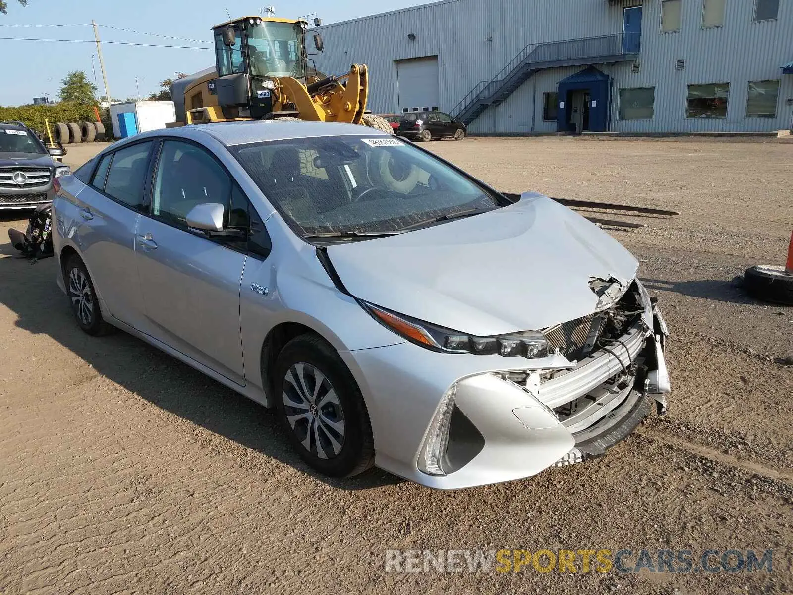 1 Photograph of a damaged car JTDKARFP7L3120623 TOYOTA PRIUS 2020